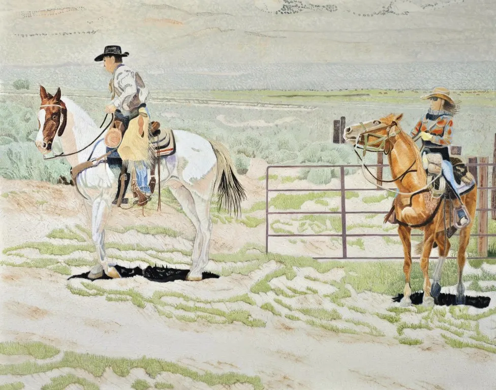 Flirtation game: Horses 1, People zero.