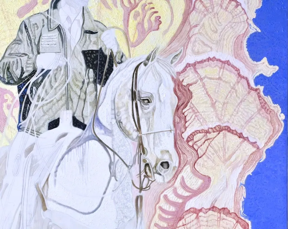 Early version of the painting Paradise.